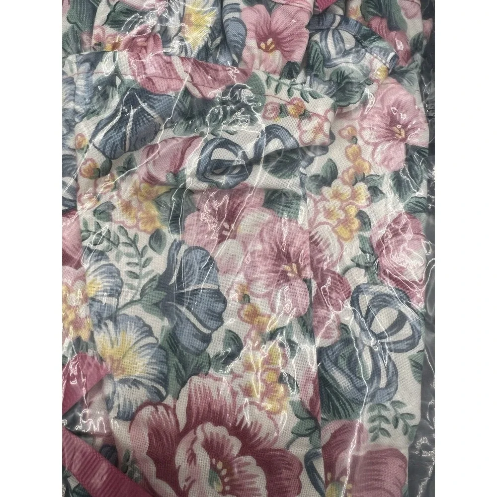 Longaberger 1993 Mother's Day Basket Floral Fabric Liner–NIP Vintage Collectible